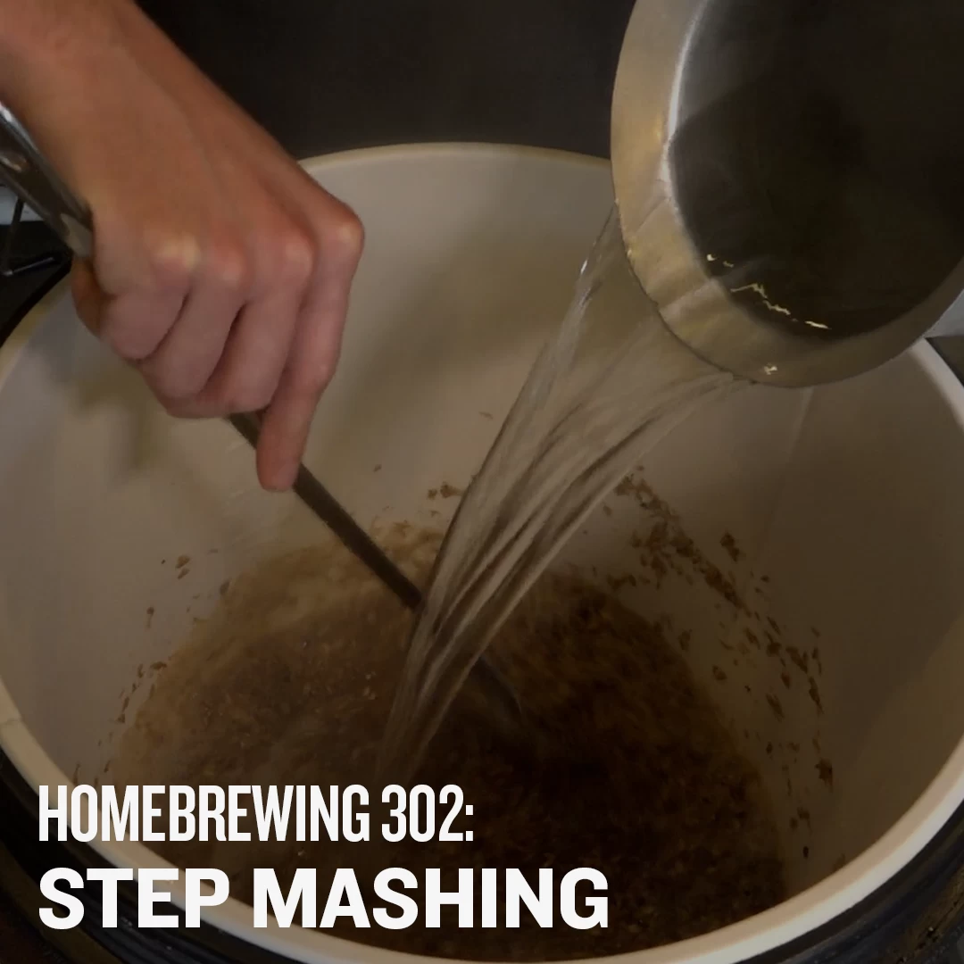 Homebrewing 302: Advanced All-Grain - Step Mashing - Video Course 1 Homebrewing 302: Advanced All-Grain - Step Mashing - Video Course