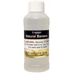 Natural Banana Flavor Extract - 4 Oz.