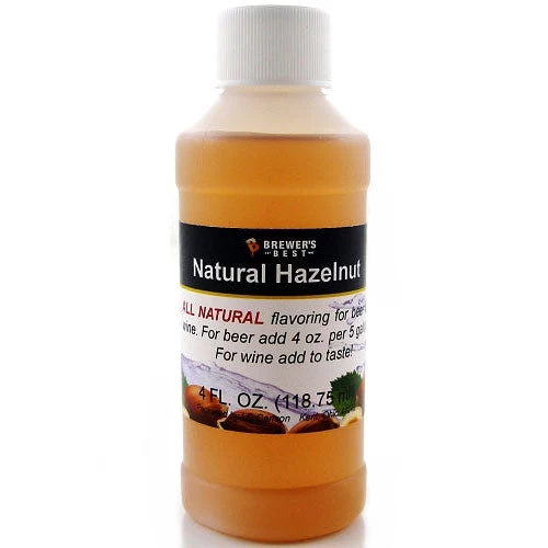 Natural Hazelnut Flavor Extract - 4 Oz. 1 Natural Hazelnut Flavor Extract - 4 Oz.