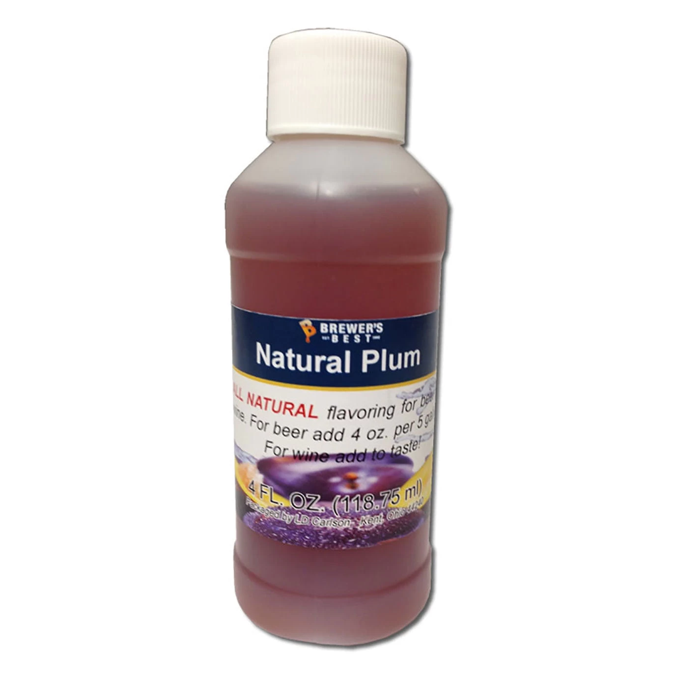 Natural Plum Flavor Extract - 4 Oz. 1 Natural Plum Flavor Extract - 4 Oz.
