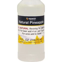 Natural Pineapple Flavor Extract - 4 Oz.