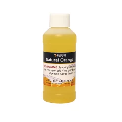 Natural Orange Flavor Extract - 4 Oz.