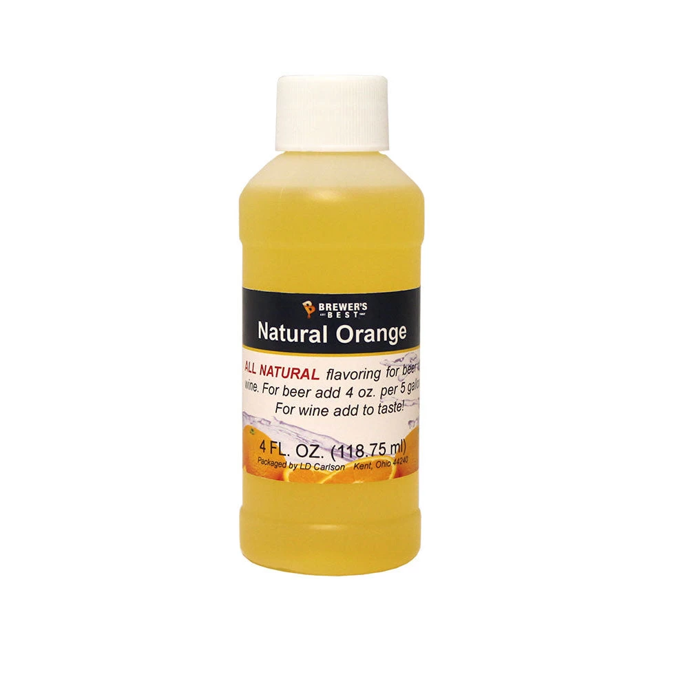 Natural Orange Flavor Extract - 4 Oz. 1 Natural Orange Flavor Extract - 4 Oz.