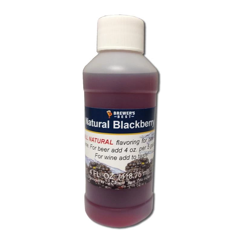 Natural Blackberry Flavor Extract - 4 Oz. 1 Natural Blackberry Flavor Extract - 4 Oz.