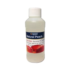 Natural Peach Flavor Extract - 4 Oz.