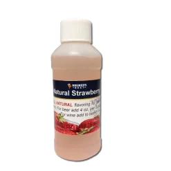 Natural Strawberry Flavor Extract - 4 Oz.
