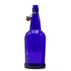 Cobalt EZ Cap Bottles W/ Swing Tops - 1 Liter