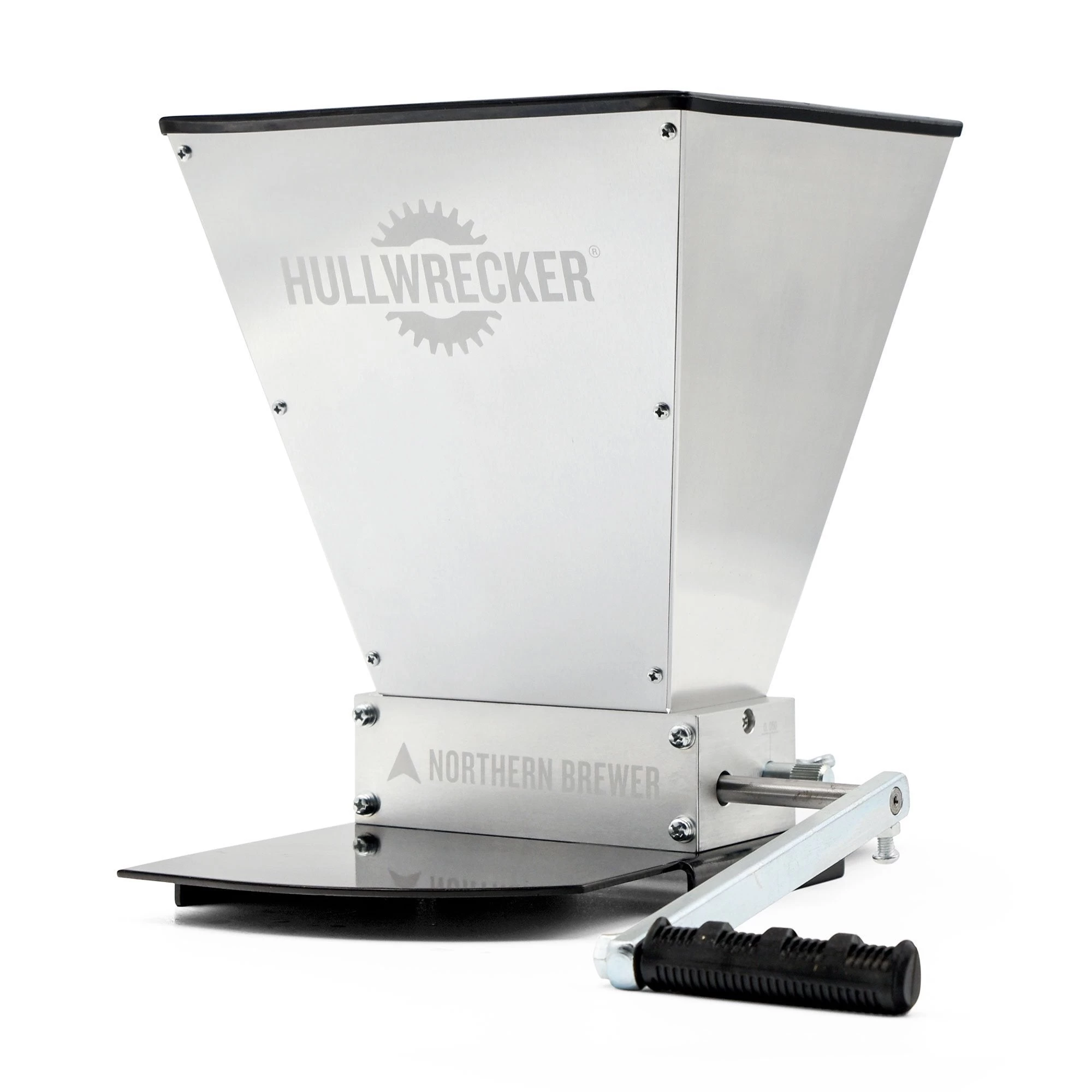 Hullwrecker® 2-roller Grain Mill & Base 1 Hullwrecker® 2-roller Grain Mill & Base