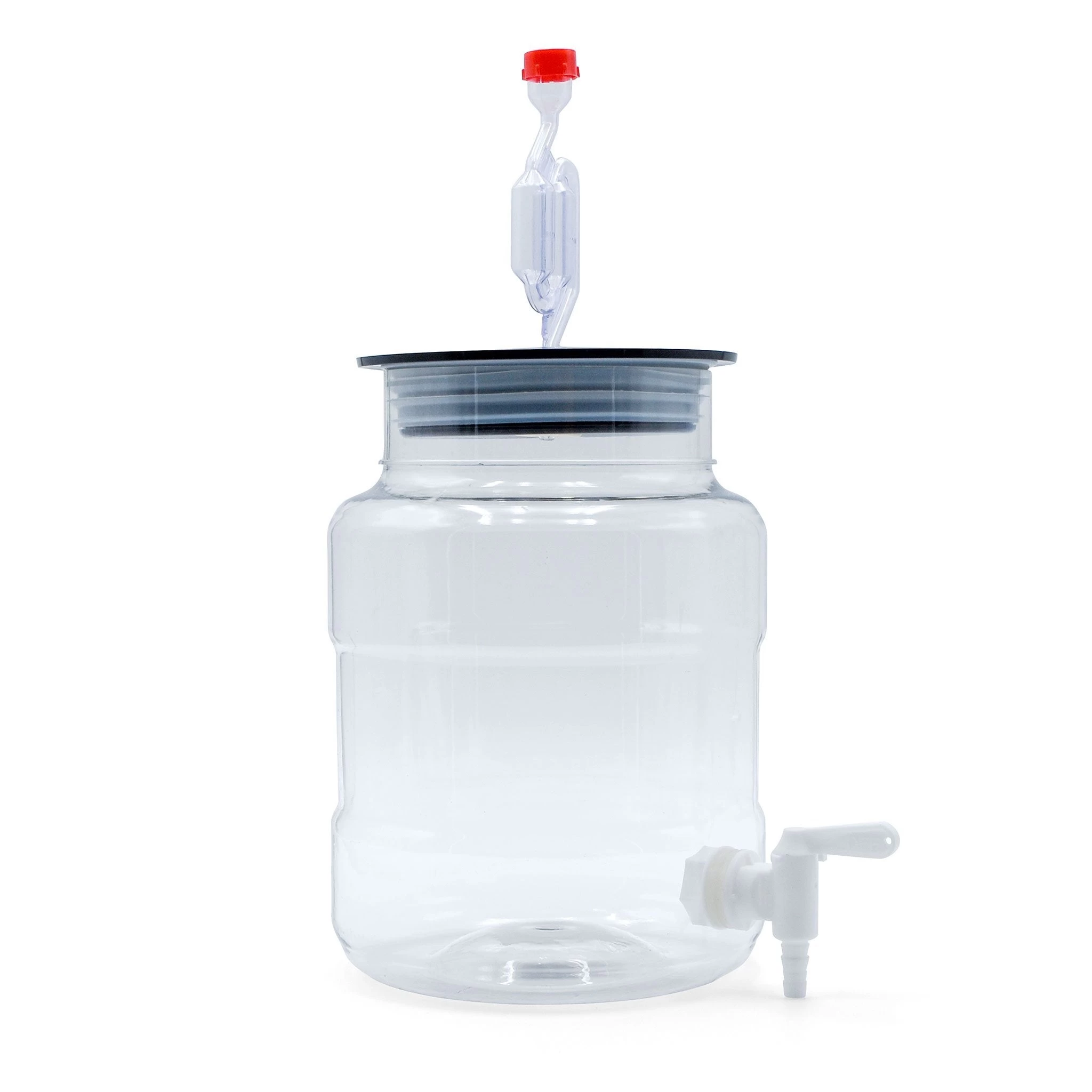 Little Big Mouth Bubbler® Plastic 1.4 Gallon Siphonless Fermenter 2 Little Big Mouth Bubbler® Plastic 1.4 Gallon Siphonless Fermenter - Image 2