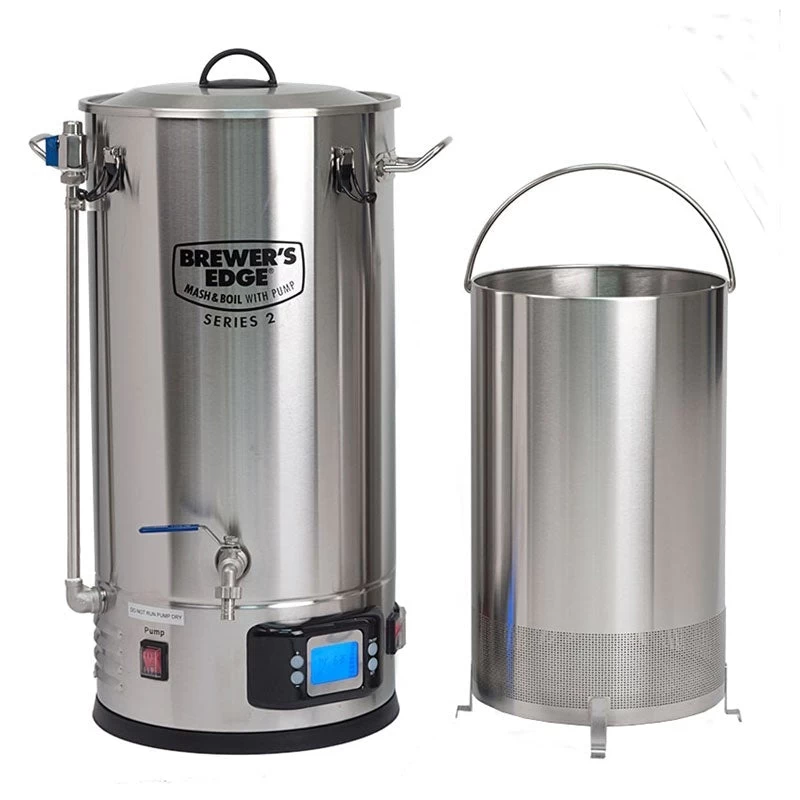 Mash & Boil Series 2 Electric Brewing System W/Pump - Brewer’s Edge 3 Mash & Boil Series 2 Electric Brewing System W/Pump - Brewer’s Edge - Image 3
