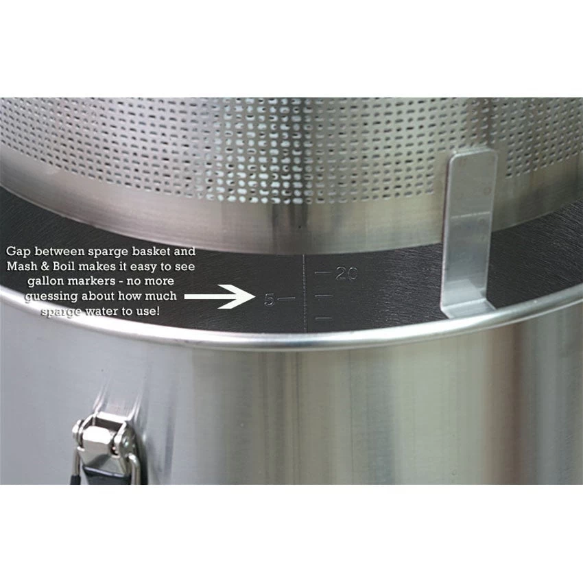 Mash & Boil Series 2 Electric Brewing System W/Pump - Brewer’s Edge 5 Mash & Boil Series 2 Electric Brewing System W/Pump - Brewer’s Edge - Image 5