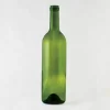750 Ml Green Punted Bordeaux Wine Bottles, 12 Per Case