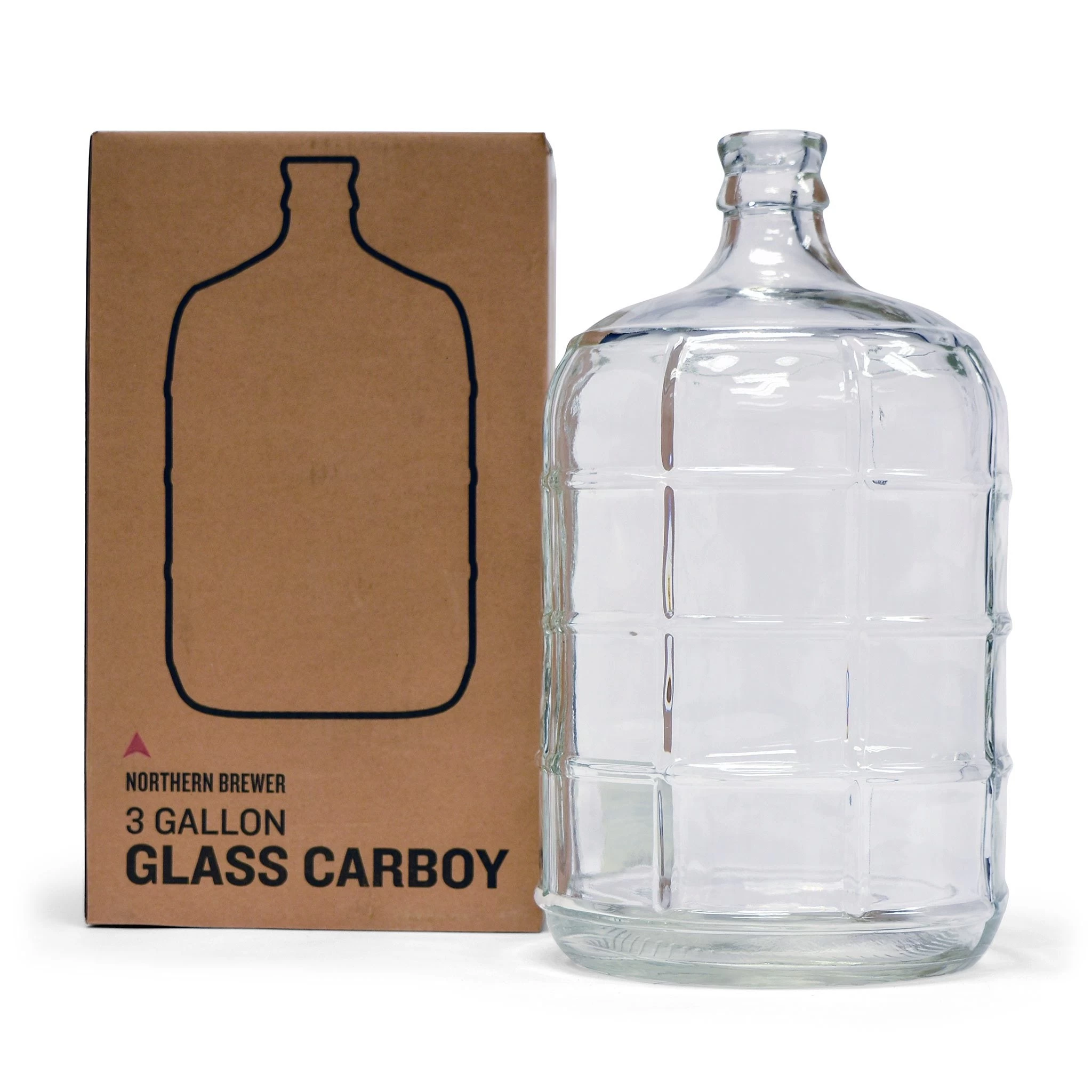 3 Gallon Glass Carboy 2 3 Gallon Glass Carboy - Image 2