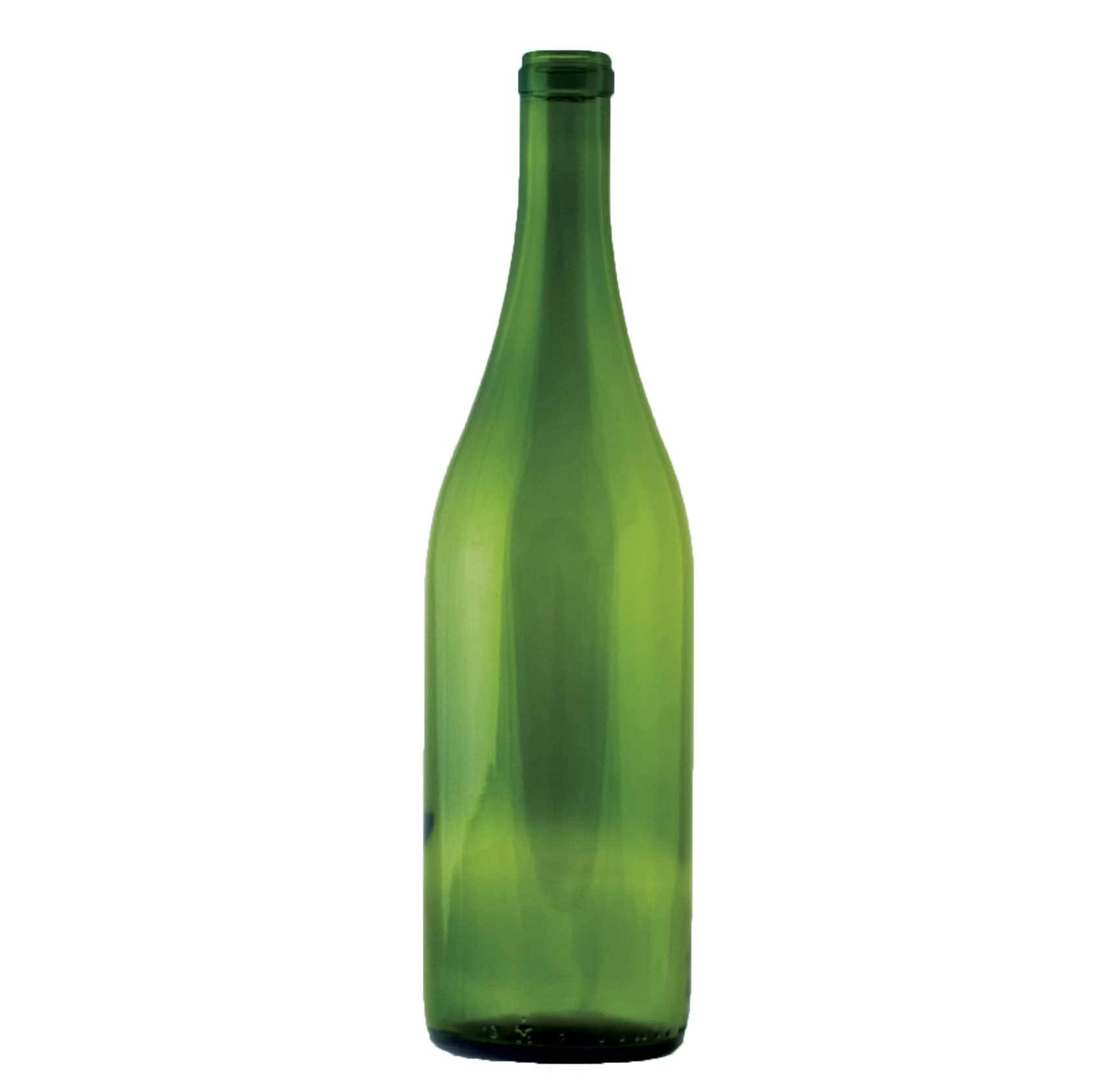 750 Ml Green Burgundy Wine Bottles, 12 Per Case 1 750 Ml Green Burgundy Wine Bottles, 12 Per Case