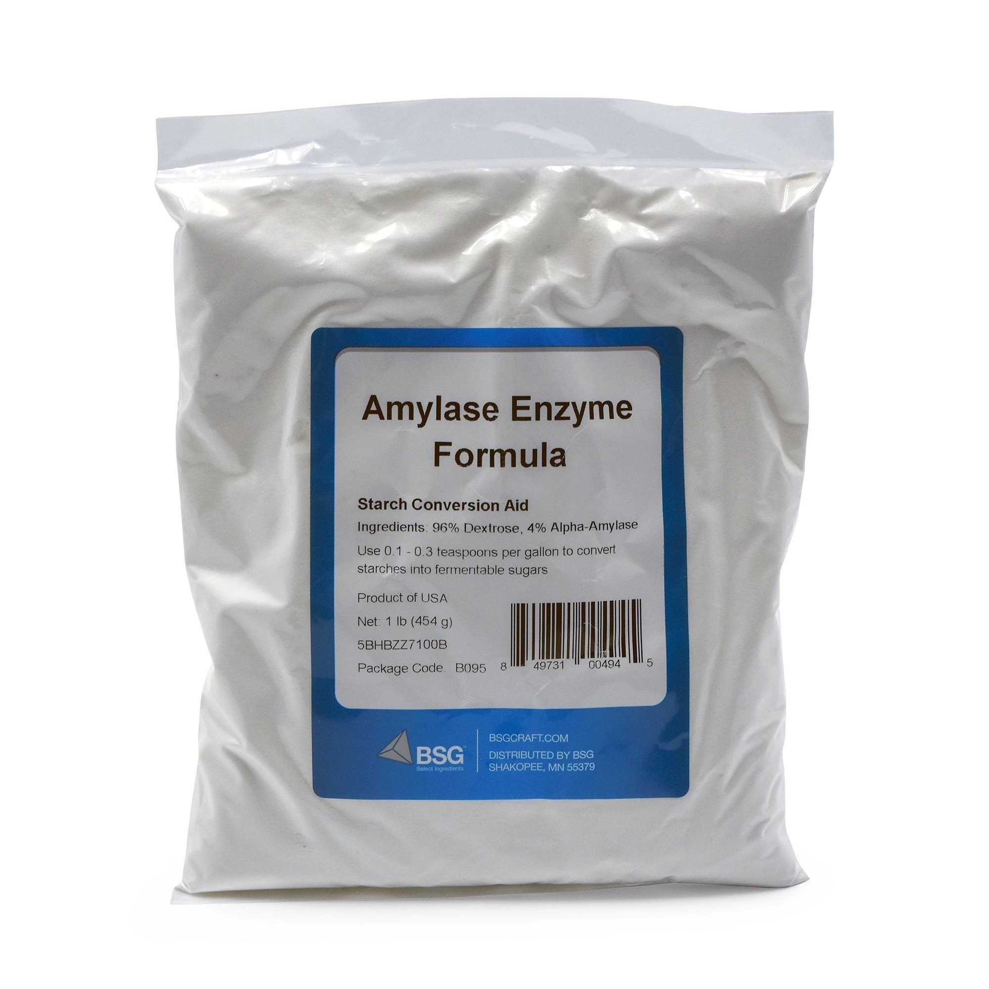 Amylase Enzyme - 1 Lb. 1 Amylase Enzyme - 1 Lb.