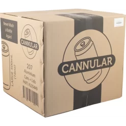 Can Fresh Aluminum Beer Cans With Full Aperture Lids - 16.9 Oz - Case Of 207 -Wine Making Equipment Beer Cans 207 pack