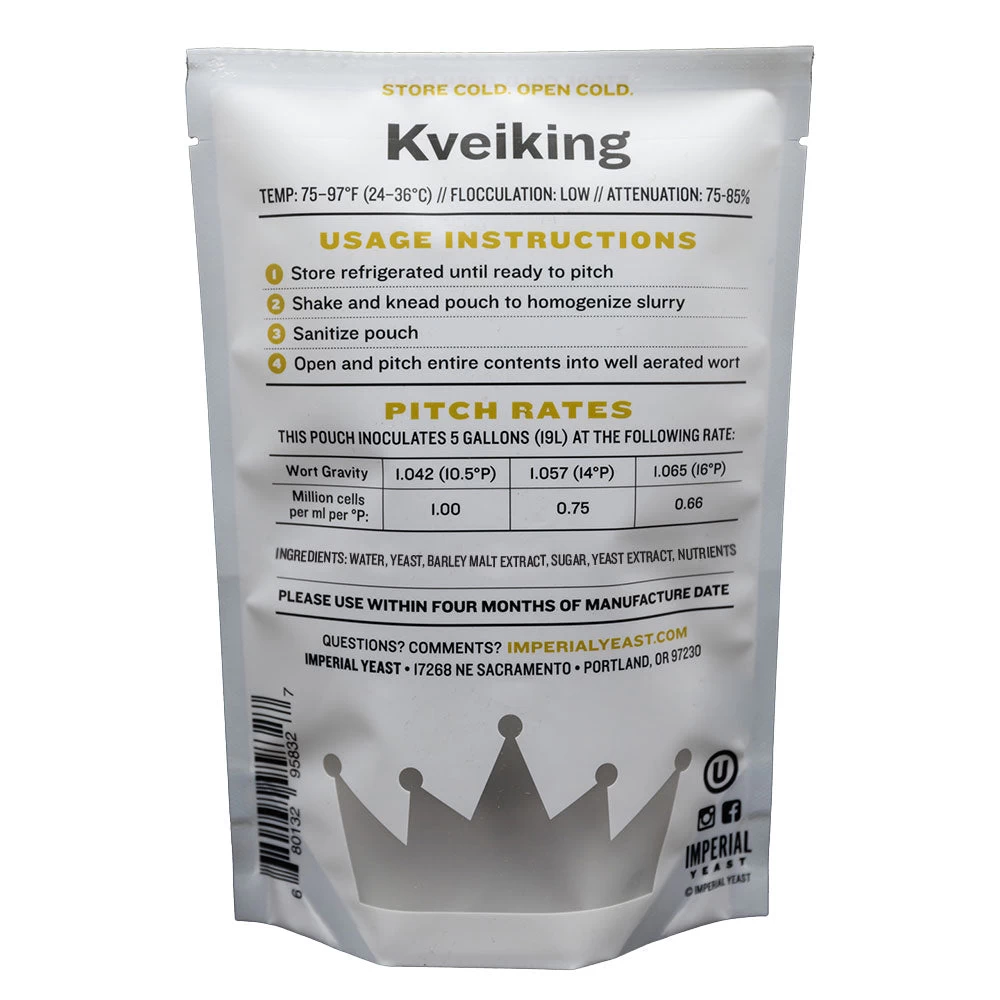 Imperial Yeast A44 Kveiking 2 Imperial Yeast A44 Kveiking - Image 2