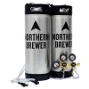 Home Brew Keg System W/ Two Cornelius (Corny) Ball Lock Kegs & Pressure Regulators