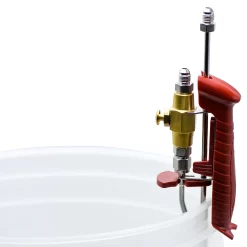 The Last Straw® Bottle Filler -Wine Making Equipment Last Straw on Bucket
