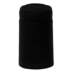 Black PVC Shrink Capsules - 62 Ct.