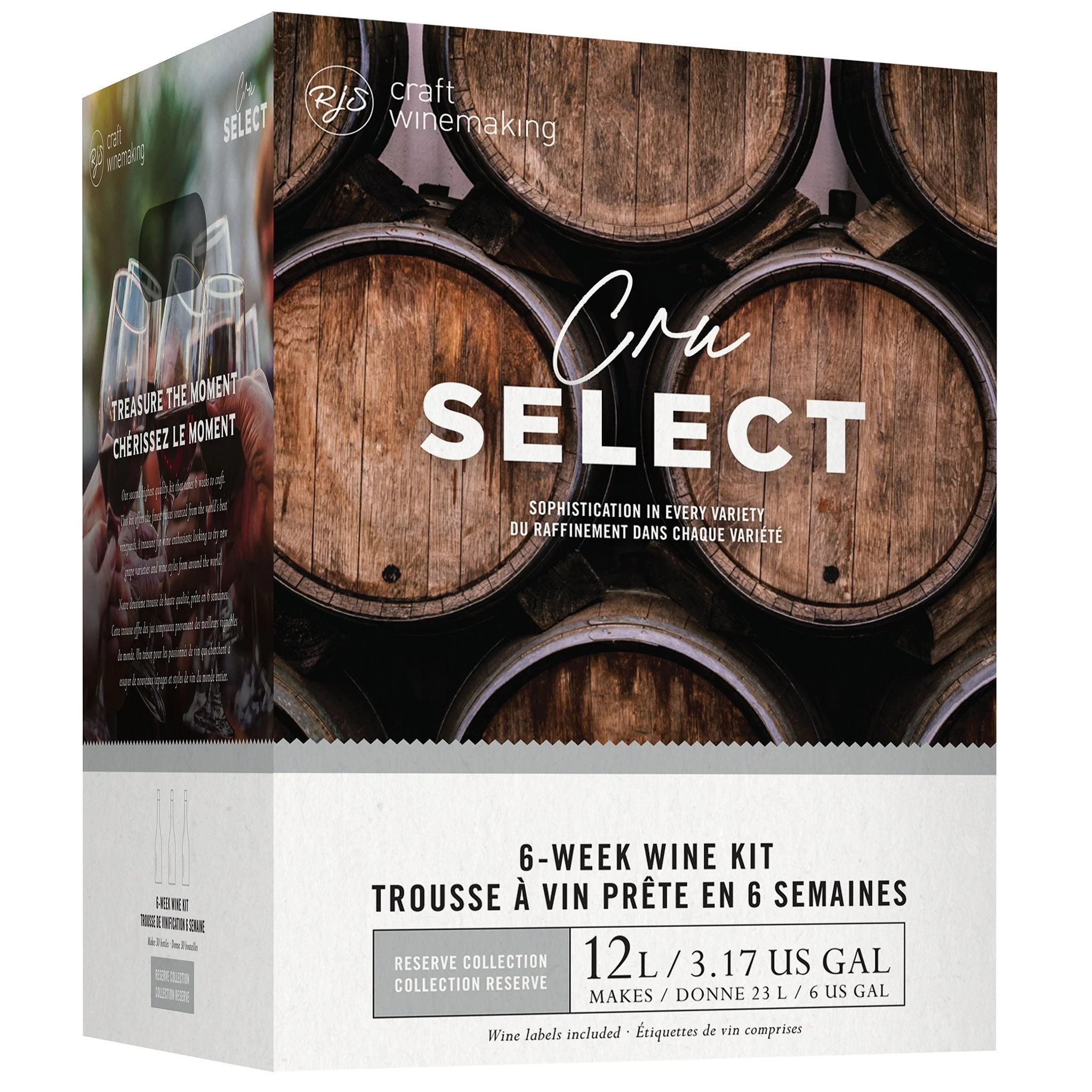 Argentine Trio (Viognier, Riesling, Chardonnay) Wine Kit - RJS Cru Select 1 Argentine Trio (Viognier, Riesling, Chardonnay) Wine Kit - RJS Cru Select