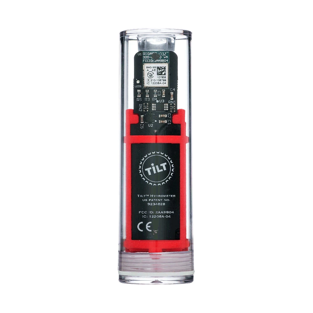 Tilt™ - Red Digital Hydrometer And Thermometer 1 Tilt™ - Red Digital Hydrometer And Thermometer