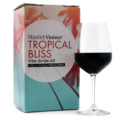 Raspberry Merlot Wine Kit - Master Vintner® Tropical Bliss®