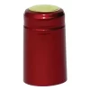 Metallic Ruby Red PVC Shrink Capsules - 62 Ct.